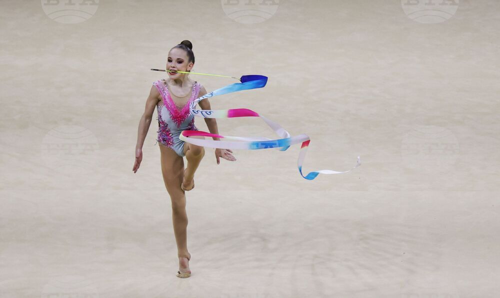 Унгария - Художествена гимнастика - Европейско първенство - Стилияна Николова - съчетание с лента