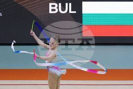 Унгария - Художествена гимнастика - Европейско първенство - Стилияна Николова - съчетание с лента