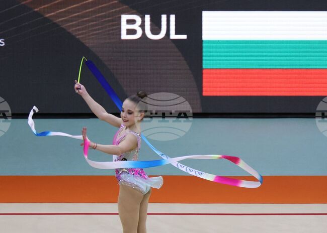 Унгария - Художествена гимнастика - Европейско първенство - Стилияна Николова - съчетание с лента