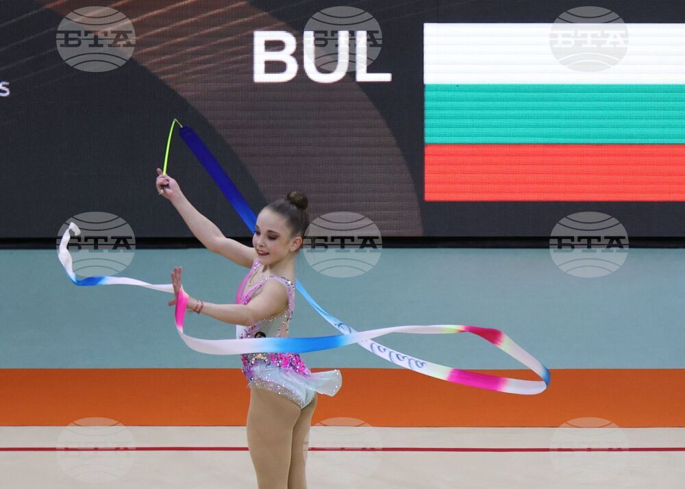 Унгария - Художествена гимнастика - Европейско първенство - Стилияна Николова - съчетание с лента