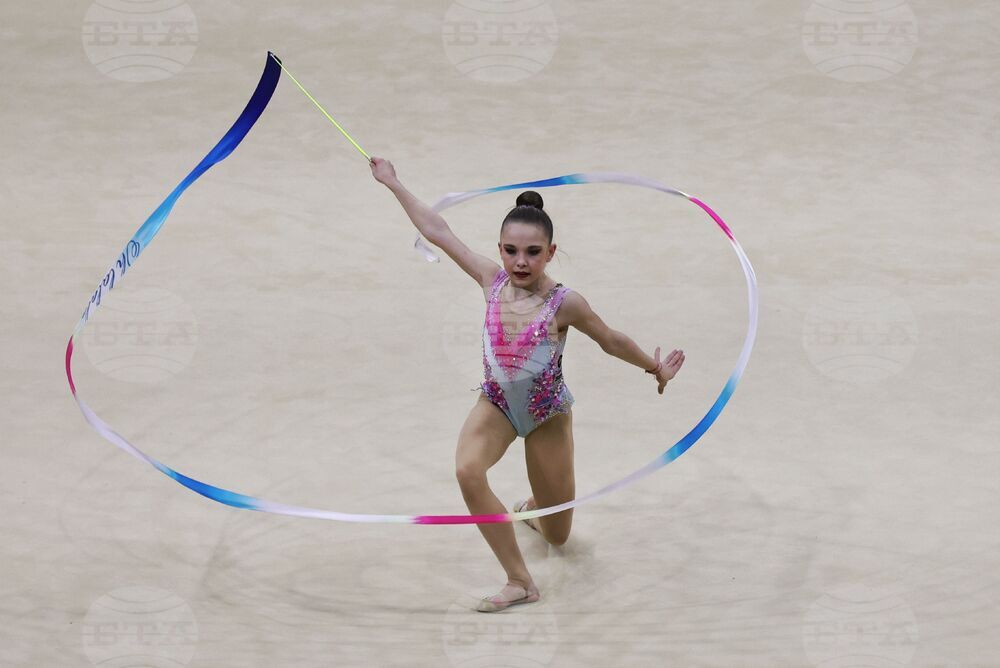 Унгария - Художествена гимнастика - Европейско първенство - Стилияна Николова - съчетание с лента