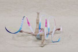 Унгария - Художествена гимнастика - Европейско първенство - Стилияна Николова - съчетание с лента