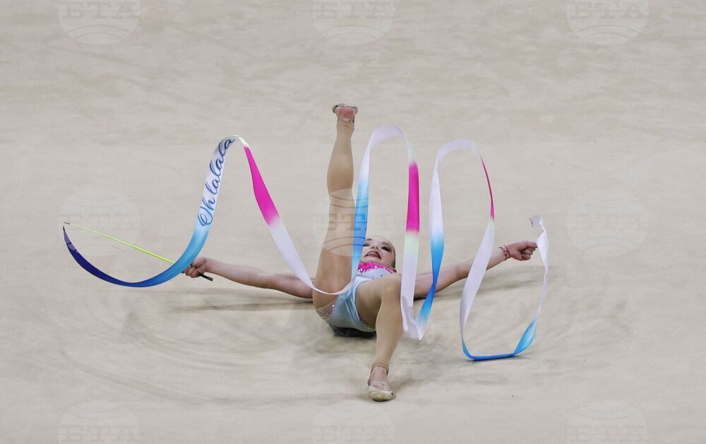 Унгария - Художествена гимнастика - Европейско първенство - Стилияна Николова - съчетание с лента