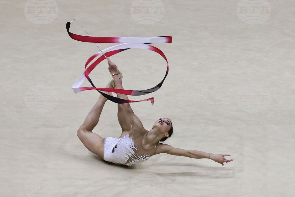 Унгария - Художествена гимнастика - Европейско първенство - Елвира Краснобаева - съчетание с лента