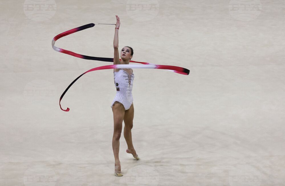 Унгария - Художествена гимнастика - Европейско първенство - Елвира Краснобаева - съчетание с лента