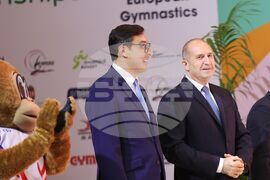 Унгария - Художествена гимнастика - Европейско първенство - награждаване - Румен Радев
