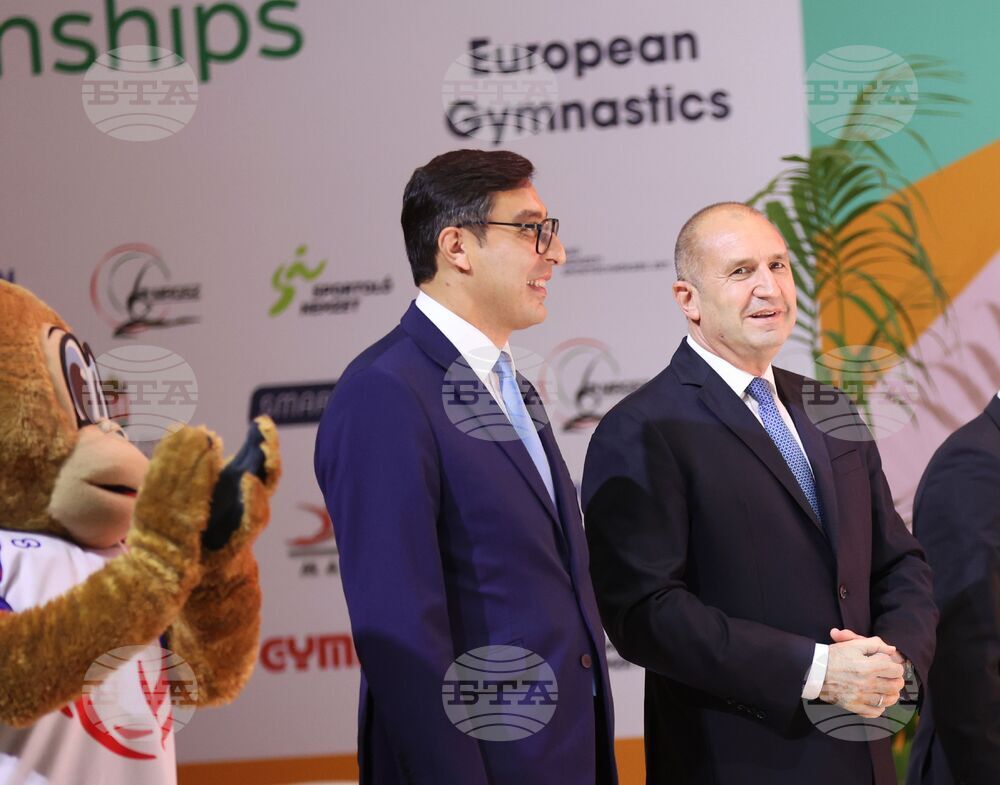 Унгария - Художествена гимнастика - Европейско първенство - награждаване - Румен Радев