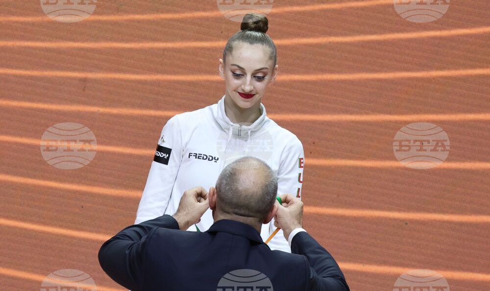 Унгария - Художествена гимнастика - Европейско първенство - награждаване - Румен Радев