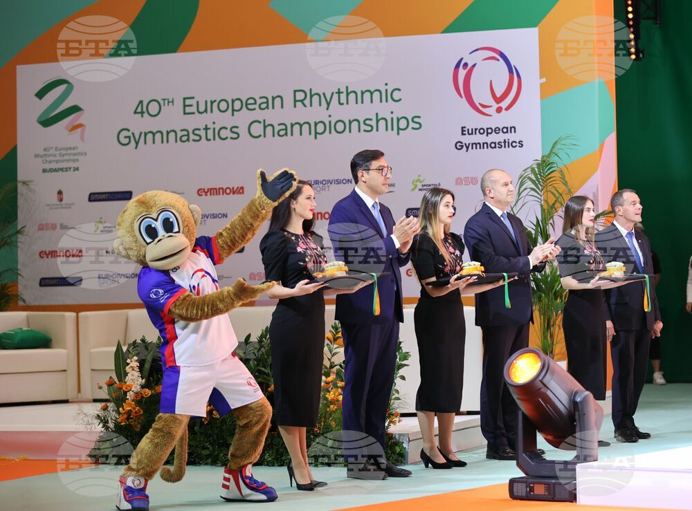 Унгария - Художествена гимнастика - Европейско първенство - награждаване - Румен Радев
