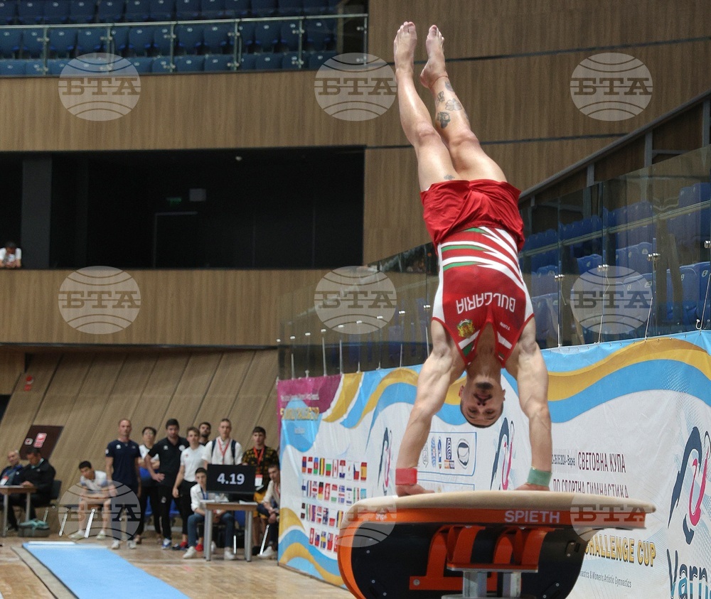 Още три финала за българските състезатели на Световната купа по спортна гимнастика в Баку