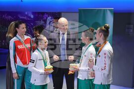 Унгария - Художествена гимнастика - президент - среща