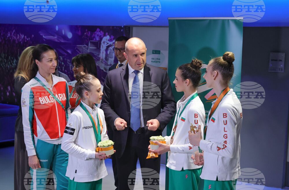 Унгария - Художествена гимнастика - президент - среща