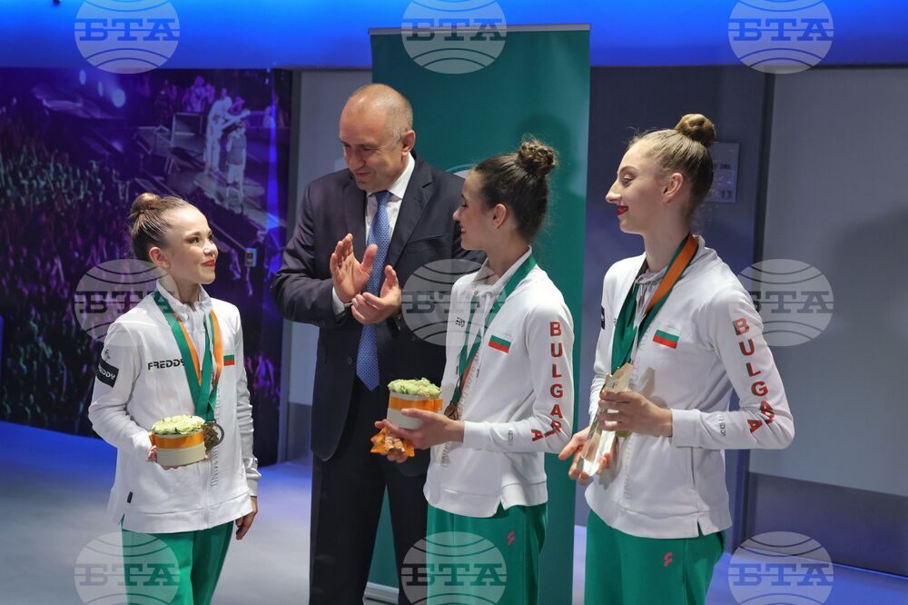 Унгария - Художествена гимнастика - президент - среща