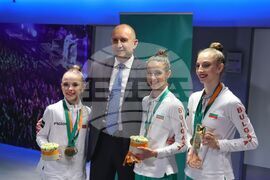 Унгария - Художествена гимнастика - президент - среща