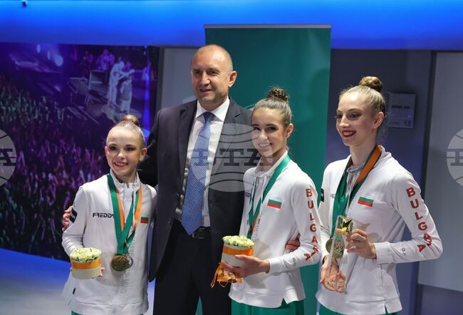 Унгария - Художествена гимнастика - президент - среща