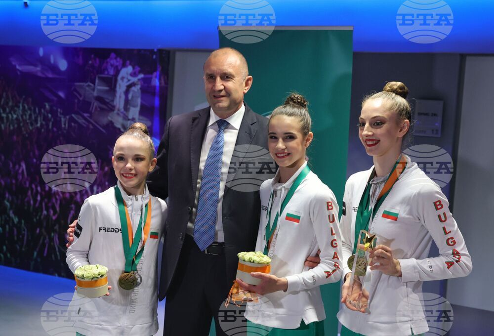 Унгария - Художествена гимнастика - президент - среща