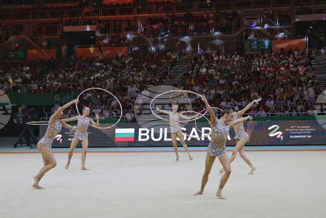 Унгария - Художествена гимнастика - Европейско първенство - Ансамбъл на България