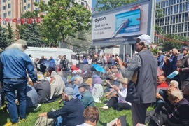 Турция - пенсионери - протест