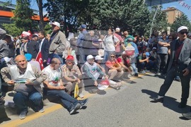 Турция - пенсионери - протест