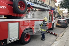 Пожар - жилищна сграда