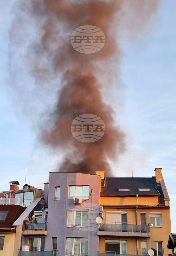 Пожар - жилищна сграда