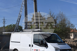 Село Каравелово - фургони - разполагане