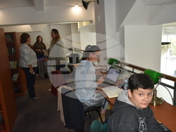 Първият официален гост в новия дом на БКИЦ  в Скопие бе кметът на Ловеч