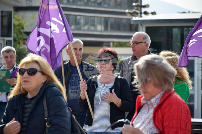 Благоевград - КНСБ - протест