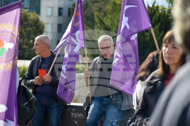 Благоевград - протест - КНСБ
