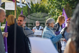 Благоевград - протест - КНСБ