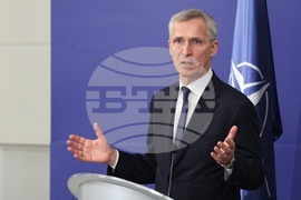 Димитър Главчев - Йенс Столтенберг - брифинг