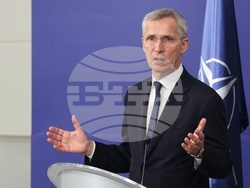 Димитър Главчев - Йенс Столтенберг - брифинг