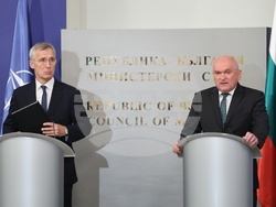 Димитър Главчев - Йенс Столтенберг - брифинг