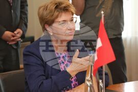 Швейцария - Румен Радев - Виола Амхерд - среща