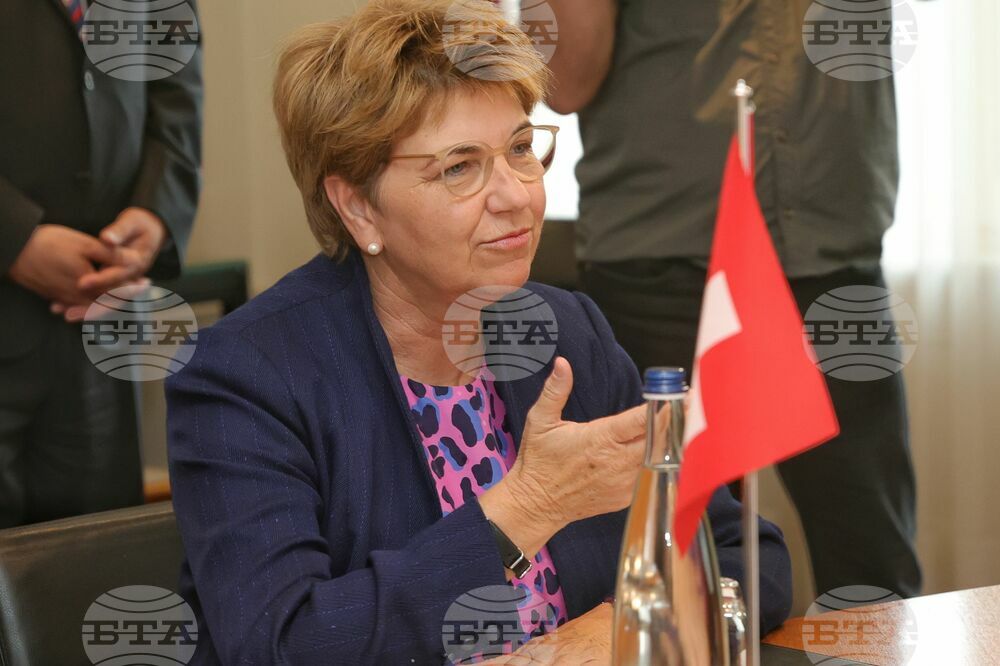 Швейцария - Румен Радев - Виола Амхерд - среща