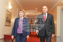 Швейцария - Румен Радев - Виола Амхерд - среща