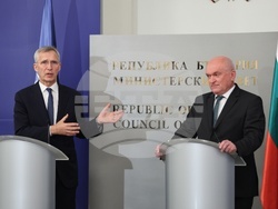 Димитър Главчев - Йенс Столтенберг - брифинг