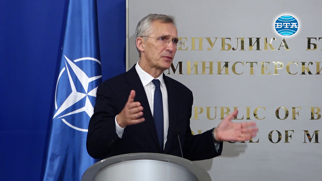 Йенс Столтенберг: България е ценена като надежден съюзник в НАТО