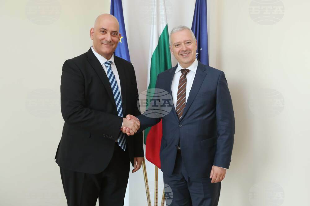 Deputy Foreign Minister Kondov Meets with Israel's Ambassador to Bulgaria