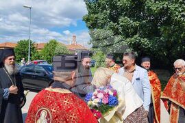 Сливен - митрополит - посрещане