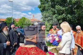 Сливен - митрополит - посрещане