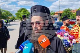 Сливен - митрополит - посрещане