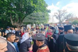 Сливен - митрополит - посрещане