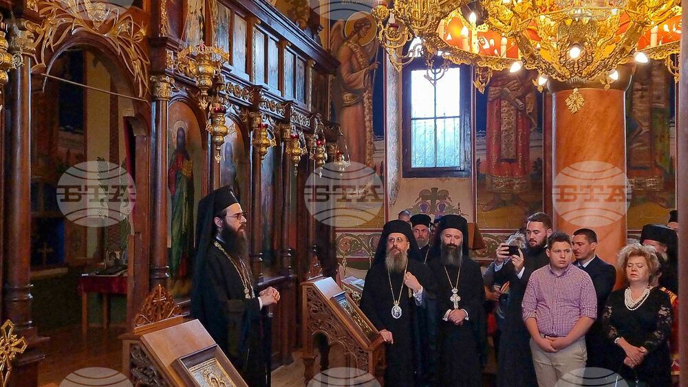 Сливен - митрополит - посрещане