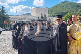 Сливен - митрополит - посрещане