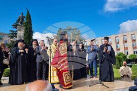 Сливен - митрополит - посрещане