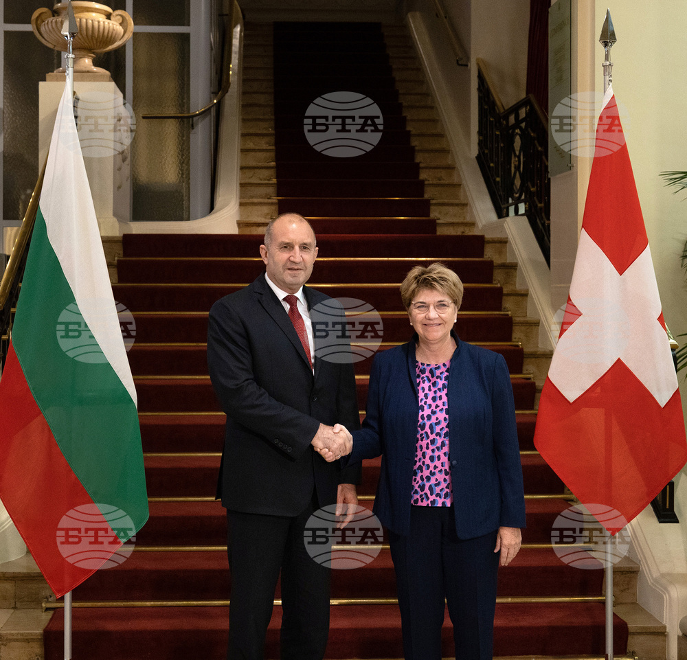 President Radev Meets with Swiss Counterpart in Bern