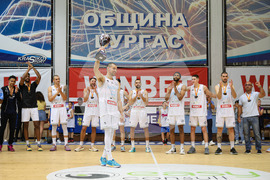 Бургас - Национална баскетболна лига - Черноморец - награждаване