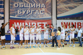 Бургас - Национална баскетболна лига - Черноморец - награждаване