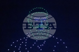 Враца - „Ботеви дни 2024“ - дрон шоу